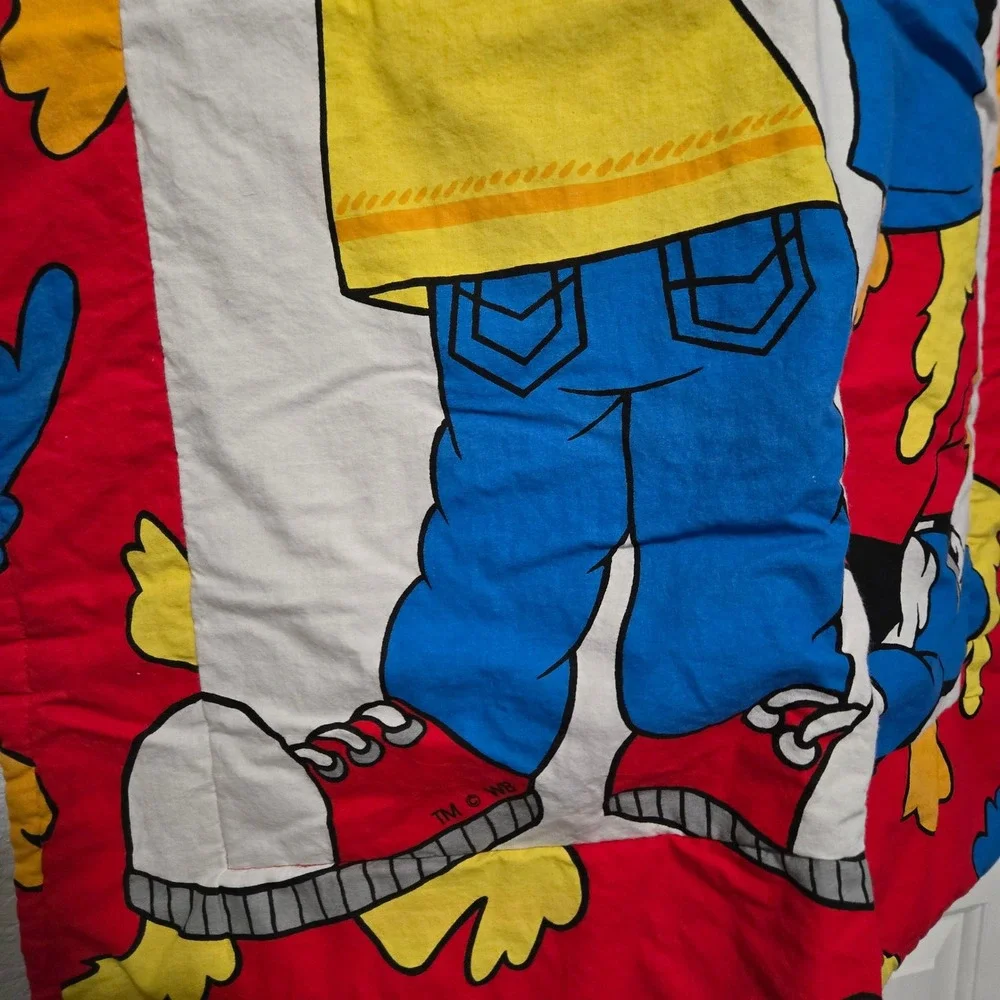 Vintage Looney Tunes Sylvester the Cat Comforter Reversible Multi Color Bedding